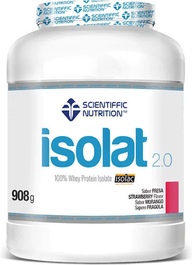 Scientiffic Nutrition Isolat 2.0 Protein Whey with Flavor Strawberry 908gr