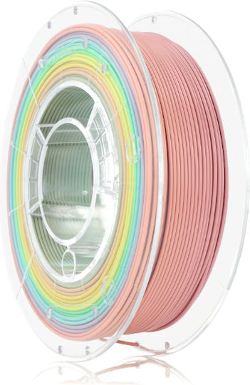 Rosa3D Filament Pentru Imprimante 3D PLA 1.75mm Curcubeu 0.35kg 1 Bucată Bobină
