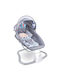 Lazarid Elektrisch Baby Relax mit Musik Gray für Kind bis 18kg