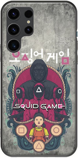 Squid Game Samsung Galaxy S23 Ultra 5G Schwarzes TPU Schwarzes Silikon