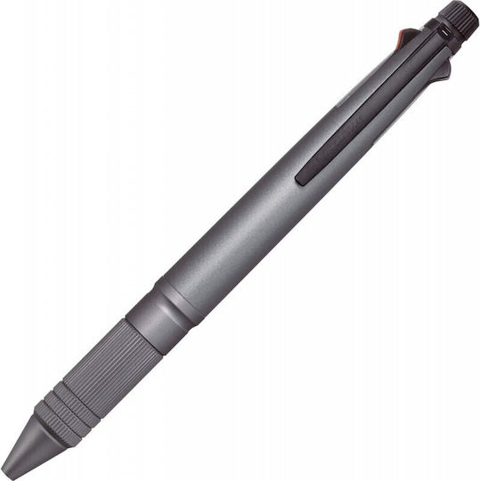 Uni-Ball Uni Jetstream 4&1 Metall Edition 0,5mm Kugelschreiber Schwarz Rot Blau Grün 0,5mm Druckbleistift Gun Metallic Msxe52000a05.43