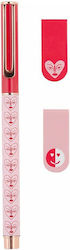 Premium-Set 1 Stift & 2 Magnetische Lesezeichen Crvsh X Kokonote