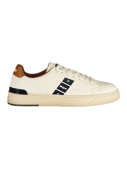 Blauer Sneakers White