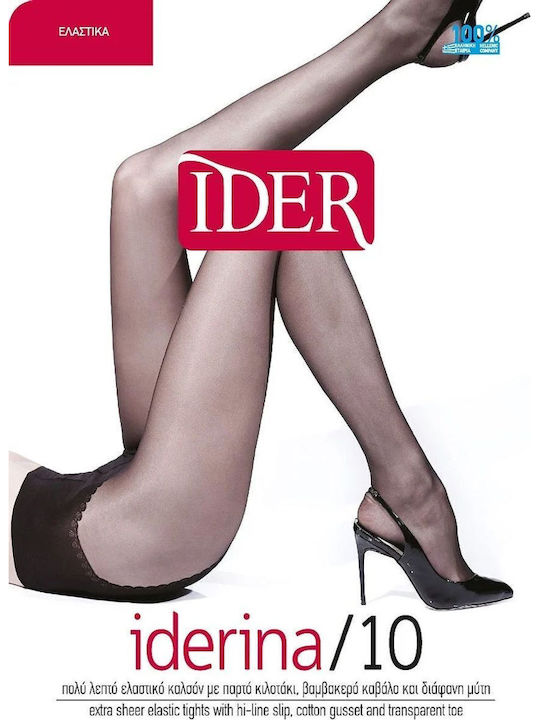 IDER Iderina Прозрачно Дамско чорапогащник 10 Д...