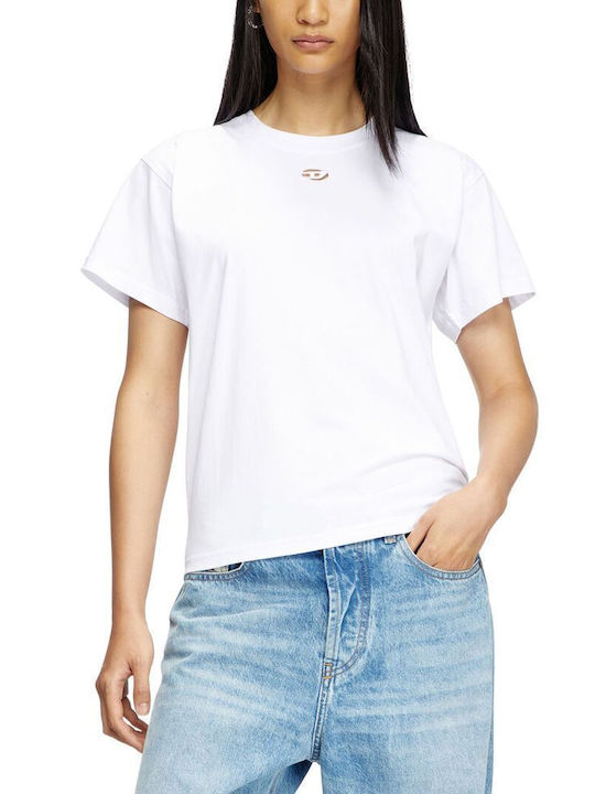 Diesel Damen T-Shirt White