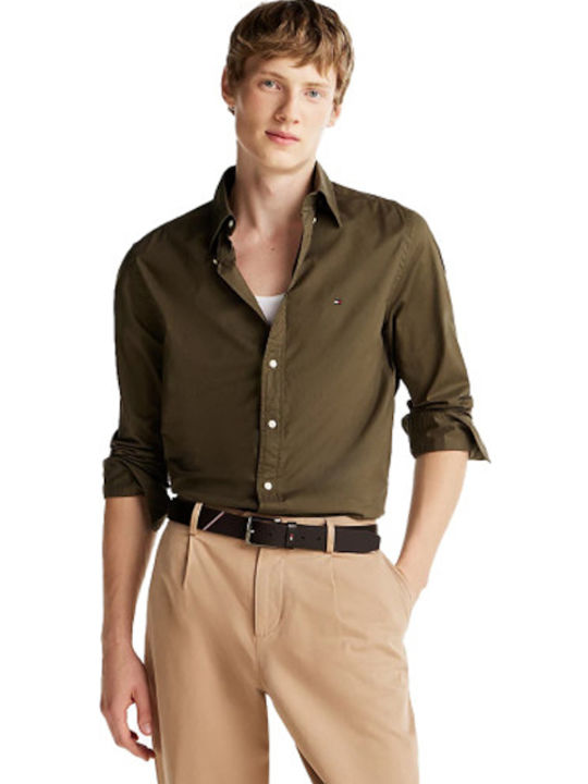 Tommy Hilfiger Μακρυμάνικo Πουκάμισο Army Green