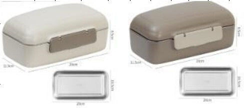 Plastik Kinder Lebensmittelbehälter 20 x 11.5 x 8.5cm