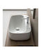 Scarabeo Moon Countertop Sink Porcelain 72x42cm