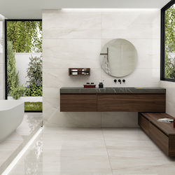 Keratile Fliese Boden Innenbereich 100x100cm Cream