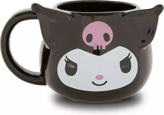 D&h 3d Mug Kuromi Πήλινη Τρισδιάστατη Κούπα Φιγούρα 350ml Μαύρη D&h 3d Mug Kuromi Πήλινη Τρισδιάστατη Κούπα Φιγούρα 350ml Μαύρη