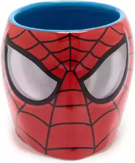 D&h 3d Mug Spiderman Πήλινη Τρισδιάστατη Κούπα Φιγούρα 350ml Kόκκινη D&h 3d Mug Spiderman Πήλινη Τρισδιάστατη Κούπα Φιγούρα 350ml Kόκκινη