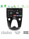 Clarion Auto-Audiosystem für Peugeot 108 / 107 Toyota Aygo Citroen C1 2014 (Bluetooth/USB/WiFi/GPS/Apple-Carplay/Android-Auto) mit Touchscreen 10"