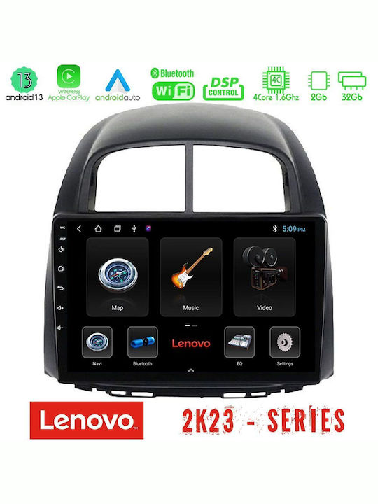 Lenovo Car Audio System for Daihatsu Sirion Subaru Justy 2006-2012 (Bluetooth/USB/WiFi/GPS/Apple-Carplay/Android-Auto) with Touch Screen 10"