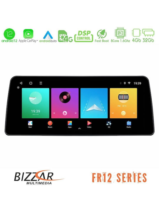 Bizzar Car Audio System for Mazda MX-5 2006-2008 (Bluetooth/USB/WiFi/GPS/Apple-Carplay/Android-Auto) with Touch Screen 12.3"