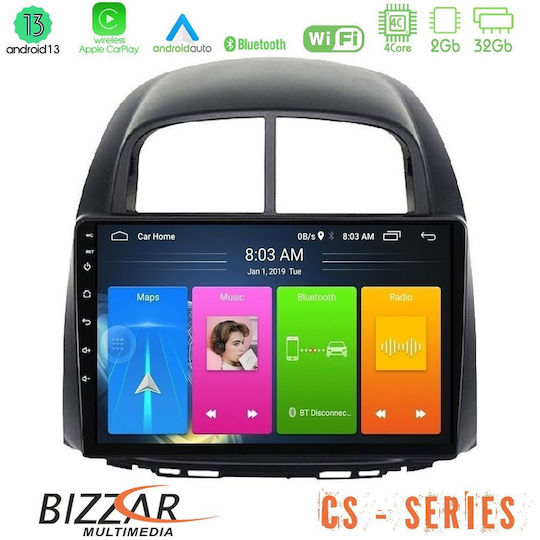 Bizzar Ηχοσύστημα Αυτοκινήτου για Daihatsu Sirion Subaru Justy 2006-2012 (Bluetooth/USB/WiFi/GPS/Apple-Carplay/Android-Auto) με Οθόνη Αφής 10"