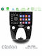 Clarion Auto-Audiosystem für Peugeot 108 / 107 Toyota Aygo Citroen C1 2014 (Bluetooth/USB/WiFi/GPS/Apple-Carplay/Android-Auto) mit Touchscreen 10"
