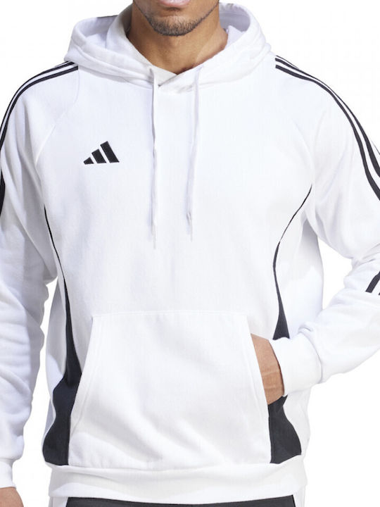 adidas Sweatshirt with Hood White