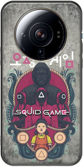 Squid Game Xiaomi 12s Ultra Schwarzes TPU Schwarzes Silikon