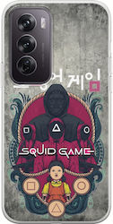 Squid Game Oppo Reno 12 5g Flexibles TPU Transparentes Silikon Squid Game Oppo Reno 12 5g Flexibles TPU Transparentes Silikon