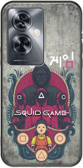 Squid Game Oneplus Nord N30 Se 5g Schwarzes TPU Schwarzes Silikon