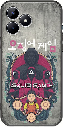Squid Game Realme Note 50 Черен TPU Черен Силикон
