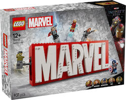 LEGO Marvel Super Heroes - MARVEL Logo & Minifiguren für 12+ Jahre 931 Stück