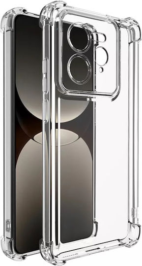 Techsuit Shockproof Clear Umschlag Rückseite Silikon Transparent (Realme GT 7 Pro)