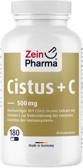 Zein Pharma Cistus + C 500мг 180 капси
