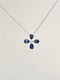 Ieremias Necklace from White gold 18k