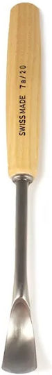 Pfeil Wood Carving Chisel 7a/20 Spoon-Shaped Blade Hollow Edge 20mm