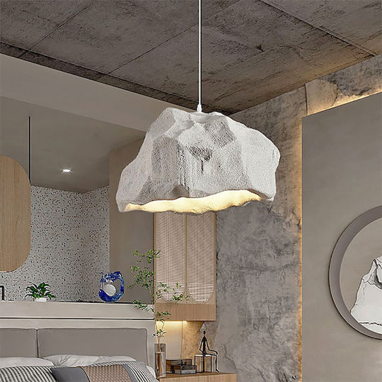 Atman Κρεμαστό Φωτιστικό Χρυσό με Ντουί E27 52x52x30εκ.