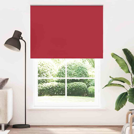 vidaXL Roller Blinds Total Blackout Red W155xH230cm 4011867