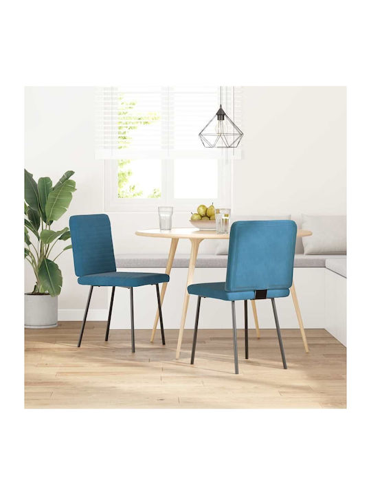 Stühle Speisesaal Blue 2Stück 45x54x83cm