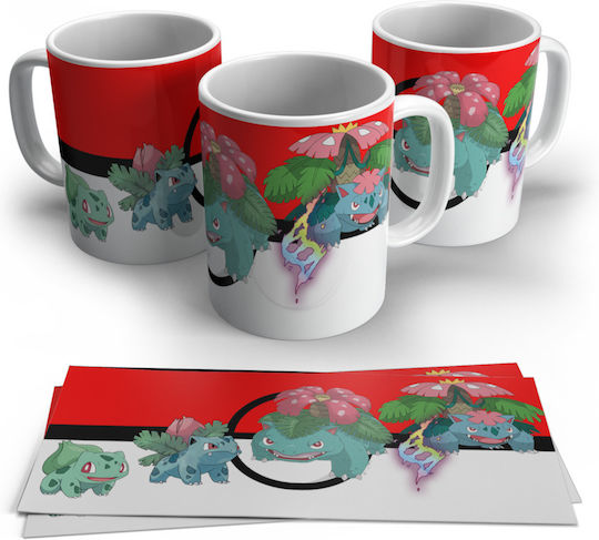 Ceramic White Mug 330ml Pokemon 01 The Mug Is Gift Packaged