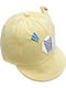 Domina Kids' Hat Jockey Fabric Yellow