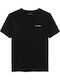 Παιδικό T-shirt CK Black Institutional