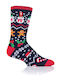 Herren Haussocken Heat Holders Weihnachtliche Festliche Herrensocken Schwarz