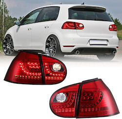 Carro 246071 Πισινά Φανάρια Set Vw Golf V 5 03-08 Led Urban Style Cherry Red Smoke Carro 246071 Πισινά Φανάρια Set Vw Golf V 5 03-08 Led Urban Style Cherry Red Smoke