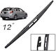 Rear Wiper 5-Door 305mm Subaru Impreza 2012-2017 1 Piece Bosch 3398000147