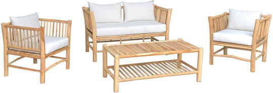 Nextdeco Leilani Garden & Outdoor Furniture Set Living Room 4 Pieces