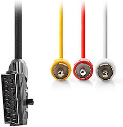 Nedis CVGL31130BK20 RCA Мъжки - RCA Мъжки 2м Nedis CVGL31130BK20 RCA Мъжки - RCA Мъжки 2м