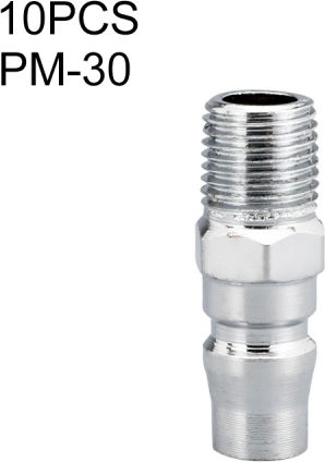 Laize Pm-30 10 Pcs C-type Self-lock Air Tube Pneumatic Quick Fitting Connector