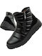 Leather Women's Ankle Boots Black