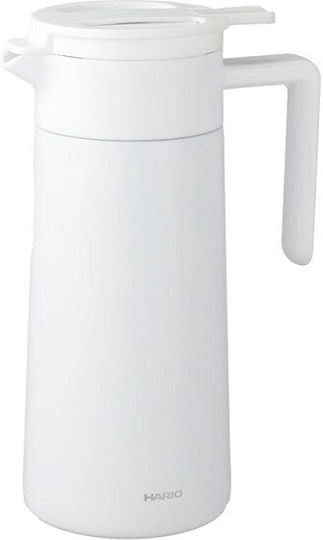Hario Thermoserver mit Keramikbeschichtung Weiß 800 ml