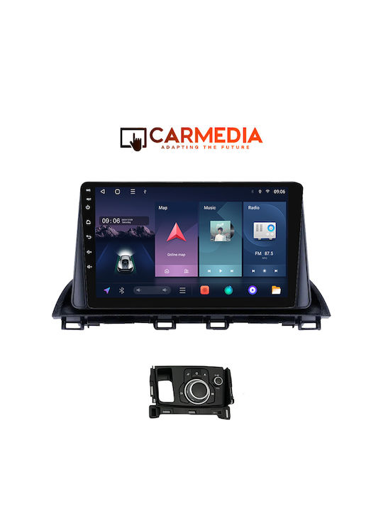 Carmedia Car Audio System for Mazda CX-4 2014 (Bluetooth/USB/WiFi/GPS/Apple-Carplay/Android-Auto) with Touch Screen 9"