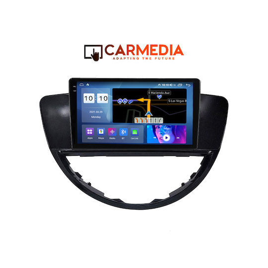 Carmedia Автомобилна Аудио Система (Блутут/USB/WiFi/GPS/Apple-Carplay/Android-Auto) с Тъчскрийн 9.5"
