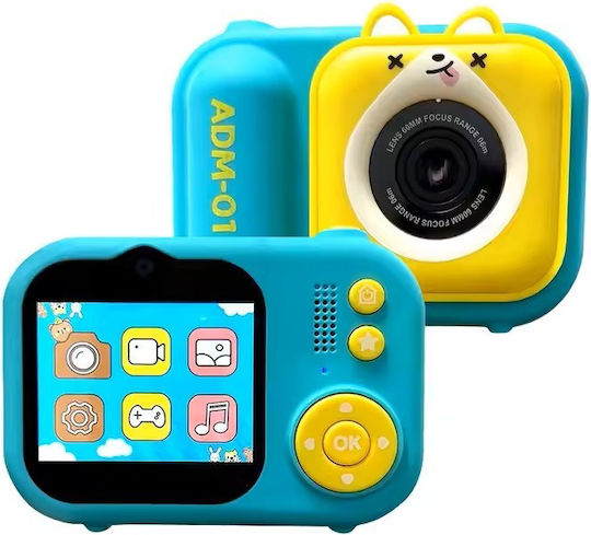 ADM 01 Kinderkamera 48MP Blau