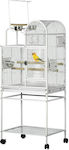 King Bird Cage 60x42x154cm. White