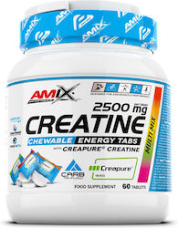 Amix Performance Creatine Creapure Monohydrate 2500mg Multiflavoured 60 μασώμενες ταμπλέτες Amix Performance Creatine Creapure Monohydrate 2500mg Multiflavoured 60 μασώμενες ταμπλέτες