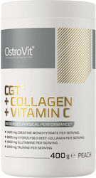 OstroVit CGT + Collagen + Vitamin C 400gr Ροδάκινο